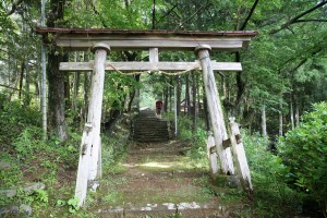 Torii (Japanese arch, Kumano Kodo, Japan