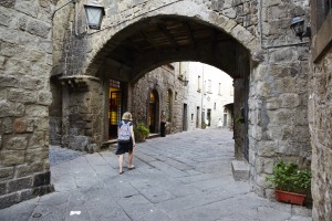 Via San Pelegrino, Medievil quarter, Viterbo