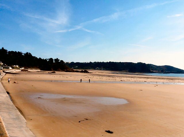 St Brelade's beach. Pic credit: Gerald England.