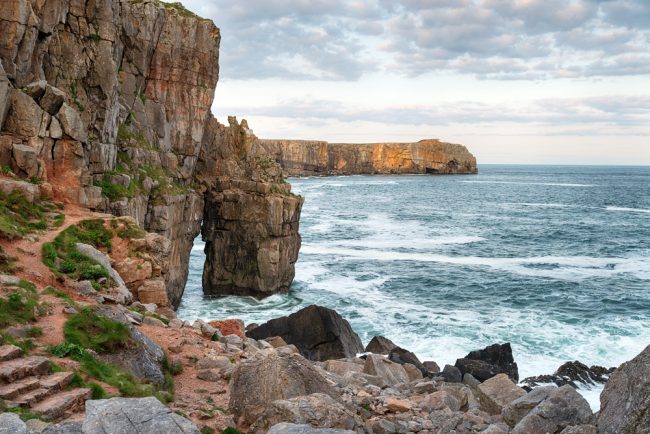 The stunning Pembrokeshire coast.