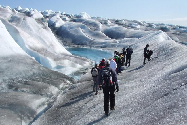 Glacier walk.