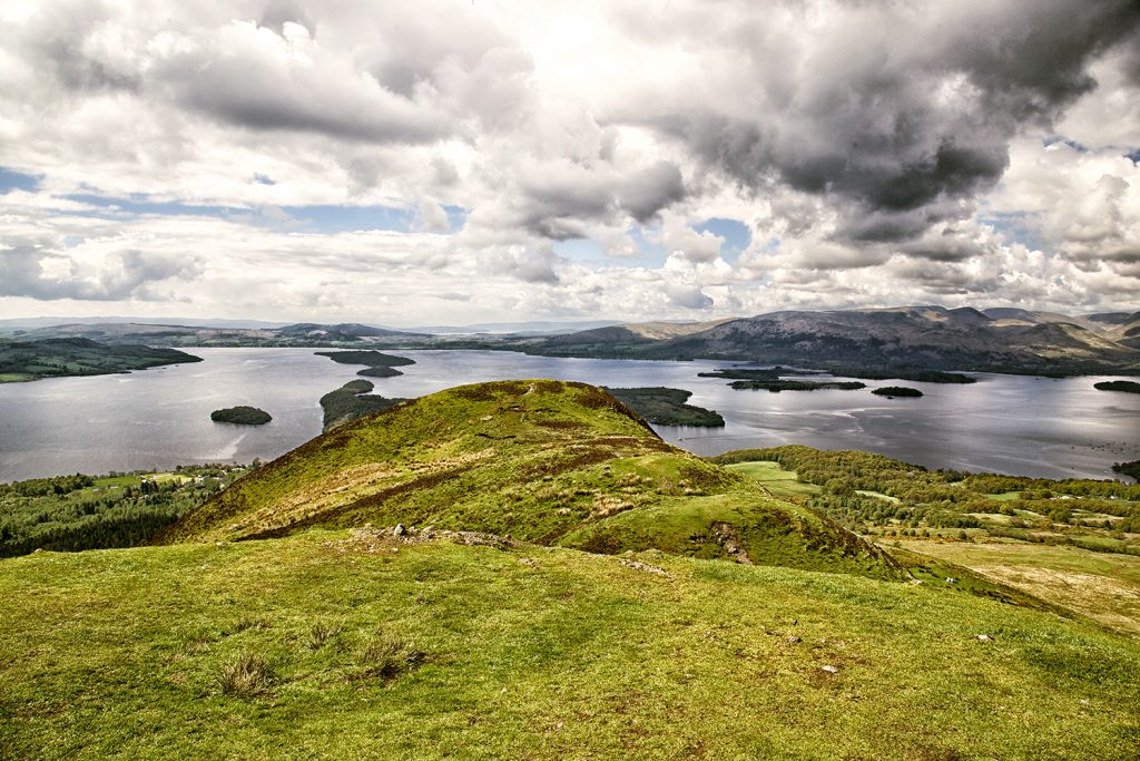 Loch Lomond seen from Conic Hill