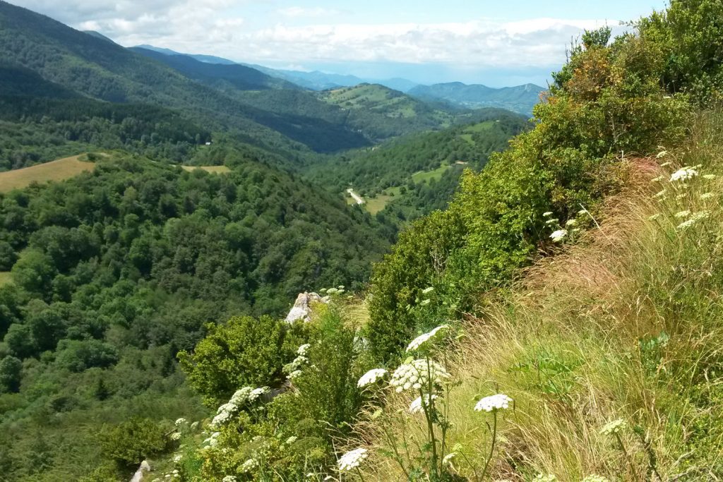  Montsegur Castle on the Carcassonne and Cathar Trails walking tour from Macs Adventure