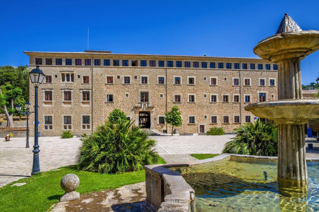 Lluc monastery in Mallorca