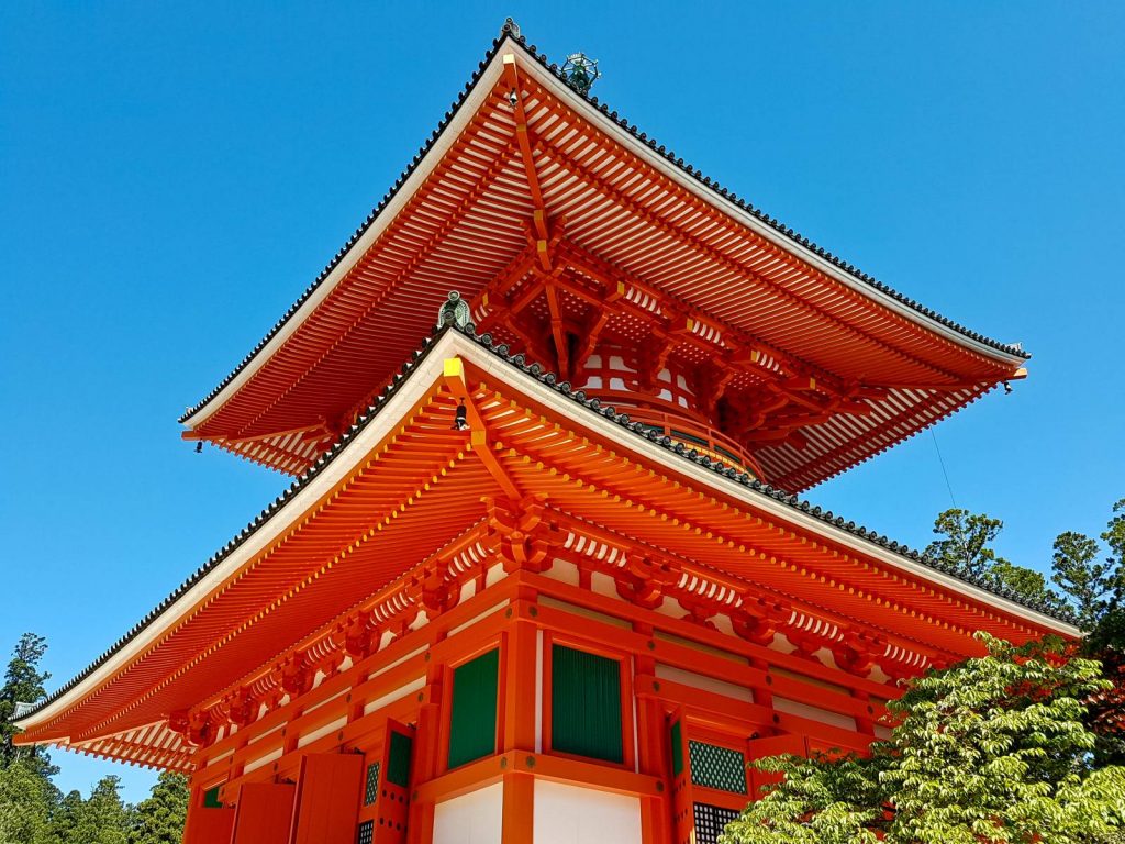 Temple at Mount Koya