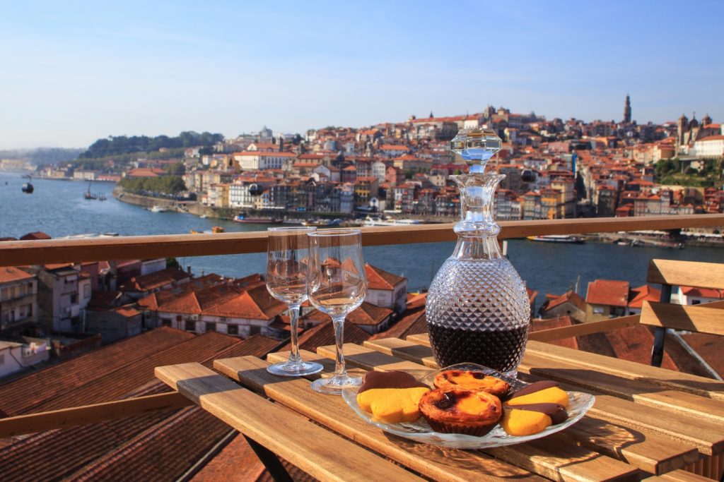 Table overlooking Porto