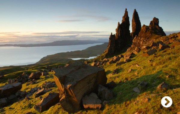 Wandern auf der Isle of Skye, ohne Gruppe