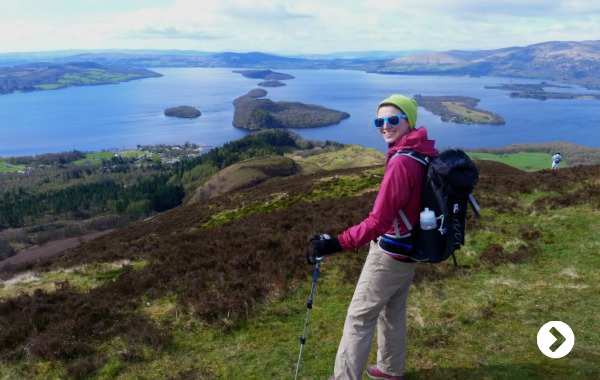 Wandern ohne Gepäck auf dem West Highland Way