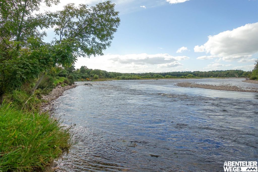 Auf der ersten Etappe des Speyside Way: von Buckie nach Fochabers, Schottland