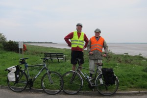 Our smiling cyclists on Day 1