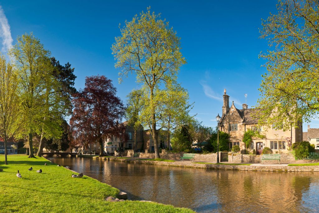 A typical Cotswolds scene