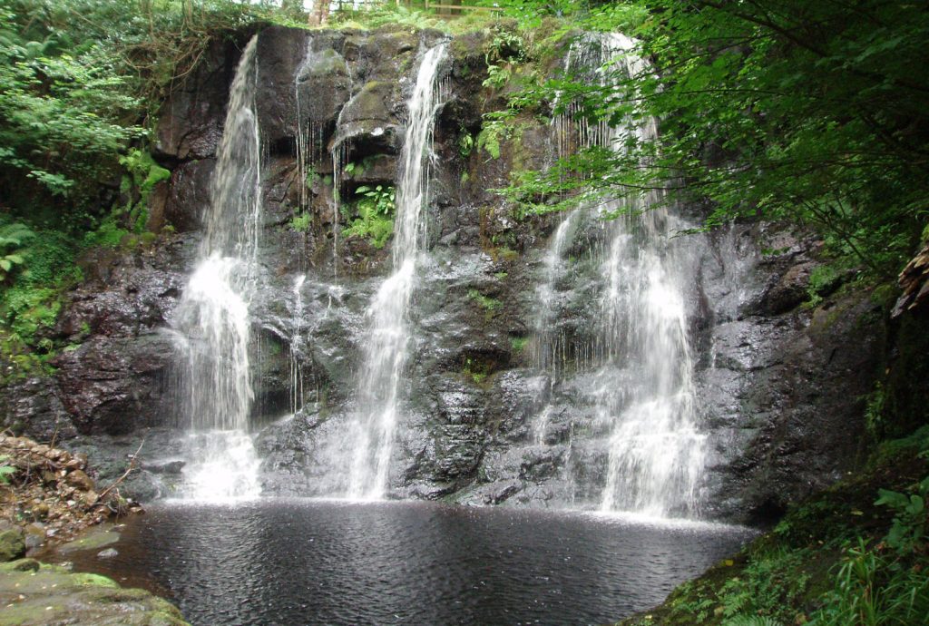 A waterfall at Glenariff