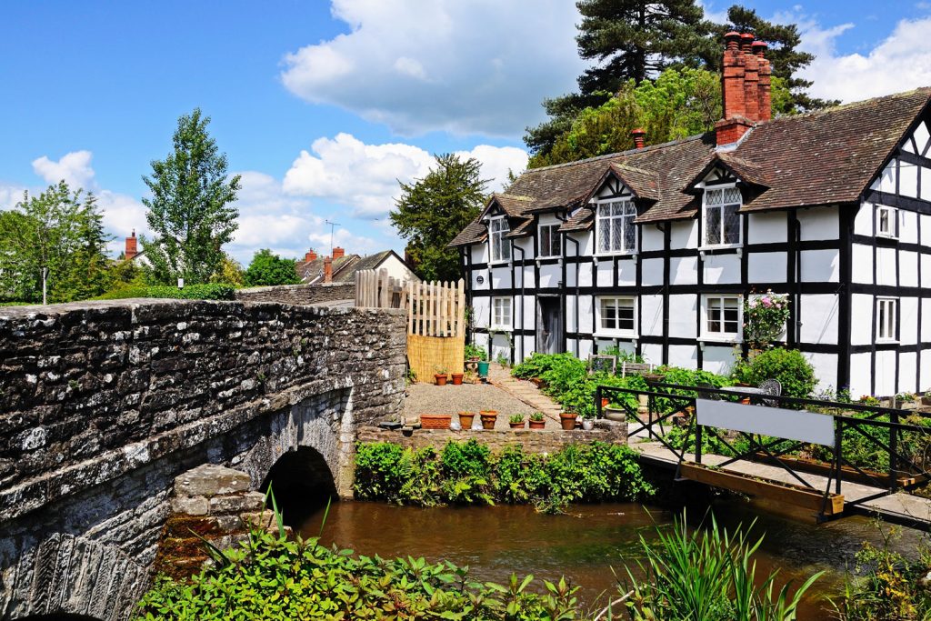 Typical Wye valley scenery - Herefordshire