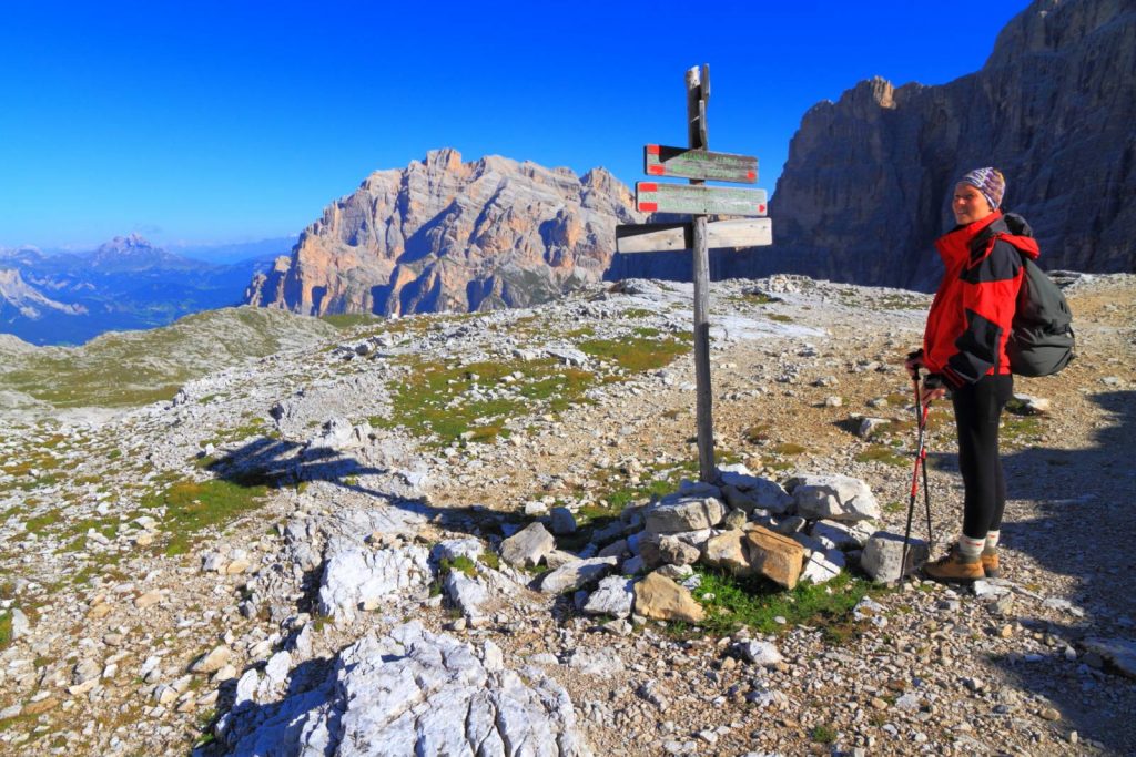 Stunning views are guaranteed in the Dolomites