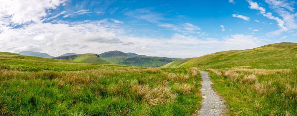 Arran's rolling hills.
