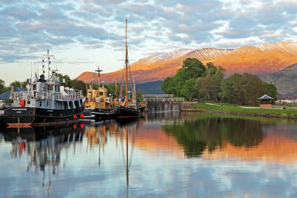 The view from Corpach