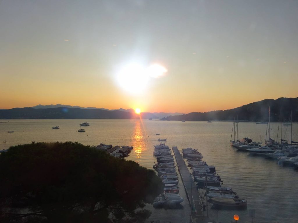 Sunrise in the Cinque Terre