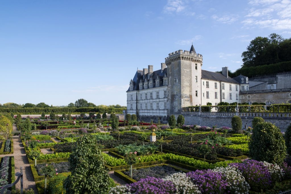 Chateau and gardens of villandry