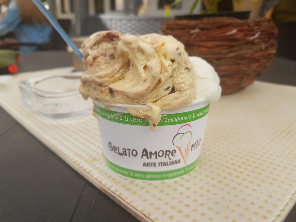 Gelato in Courmayeur