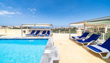 Outside pool