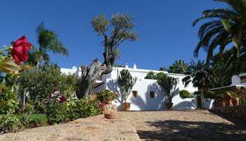 Outside of the accommodation