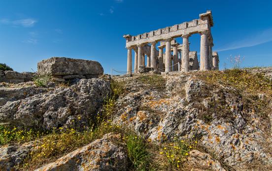 Aphaia Tempel auf Aegina