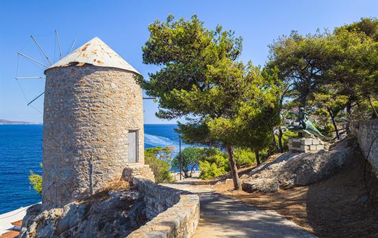 Windmühle auf Hydra