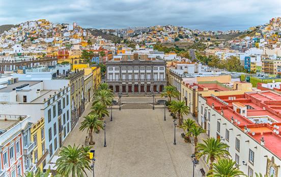 Das farbenfrohe Las Palmas