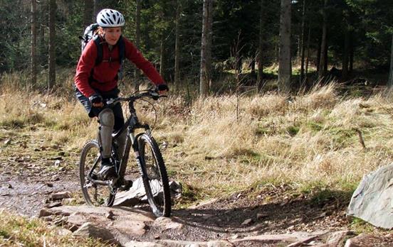 Cycle across a variety of terrain