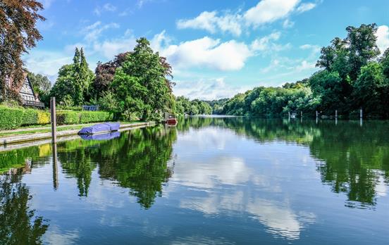 Riverside views in Henley
