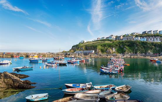 Mevagissey Bay harbour