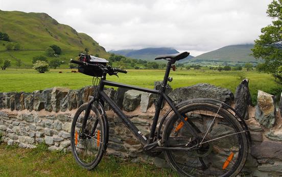 Hire bikes or take your own