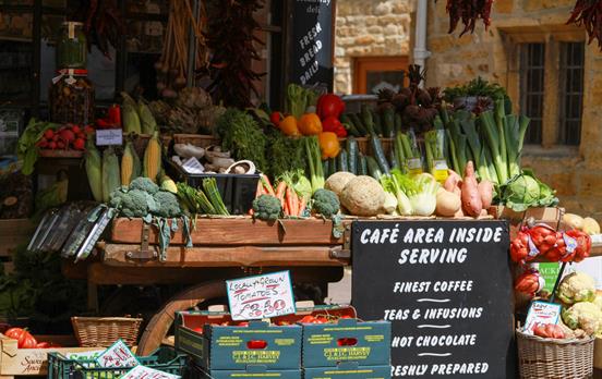 Explore the local farmers markets