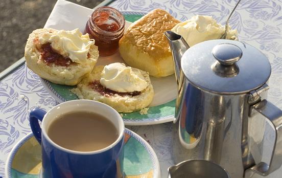 English cream tea