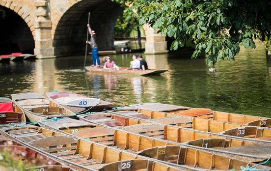 Punting on the River Cherwell