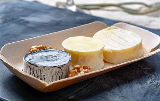 Enjoy local cheese
