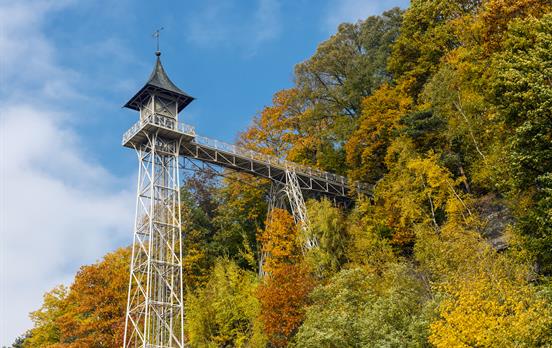 Bad Schandau's historical elevator