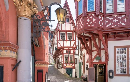 The medieval market square of Bernkastel-Kues