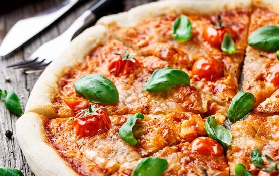 Refuel in true Italian style - pizza!