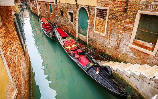 Iconic scenes in Venice