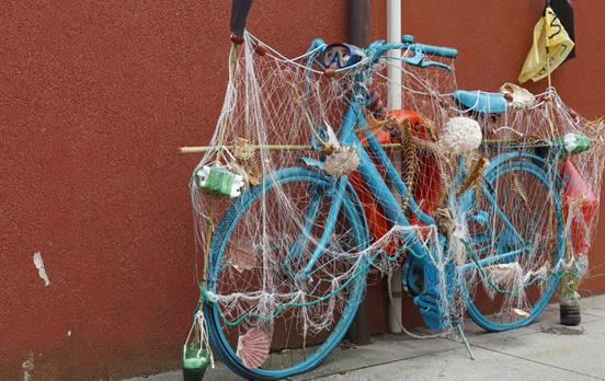 Caorle, a historical fishing town near Venice