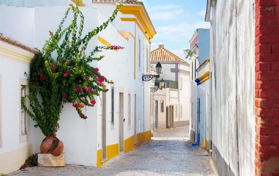 The streets of Faro