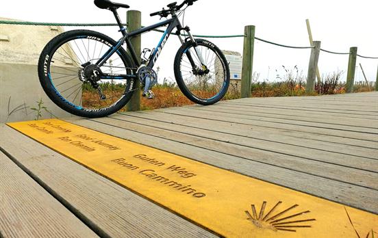 Cycling the coastal way