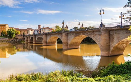Puente de Piedra bridge, Logrono