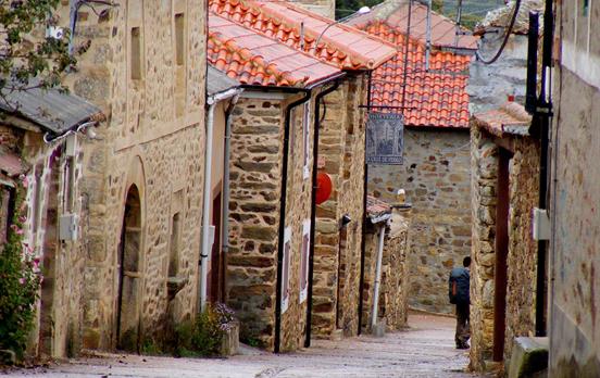 The cobbled streets of Rabanal-del-Camino