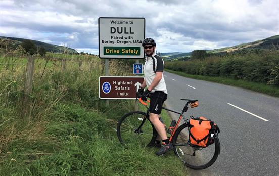 The village of Dull - certainly not a dull day!