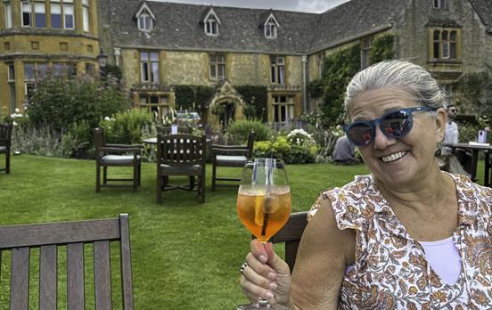 Auf einen Aperol in die Cotswolds