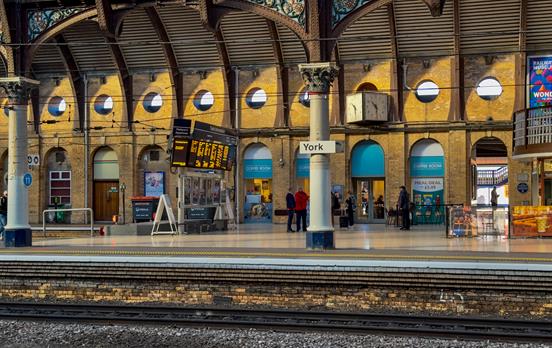 York train station