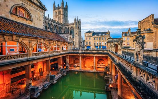 Learn 2000 year old history at the Roman Baths