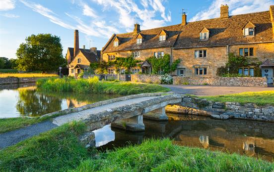 The chocolate box village of Lower Slaughter